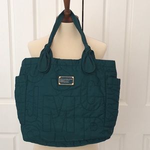 Marc by Marc Jacobs Teal Nylon Tote